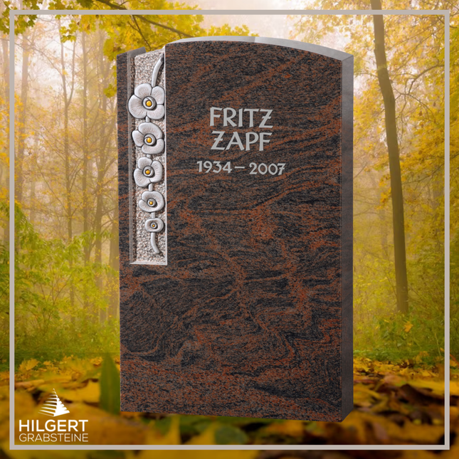 HO-GR-002474 | Hilgert Grabsteine | Stehender Grabstein aus Naturstein