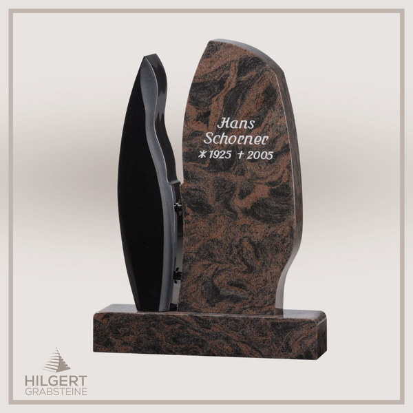 HO-GR-002571 | Hilgert Grabsteine | Stehender Grabstein aus Naturstein