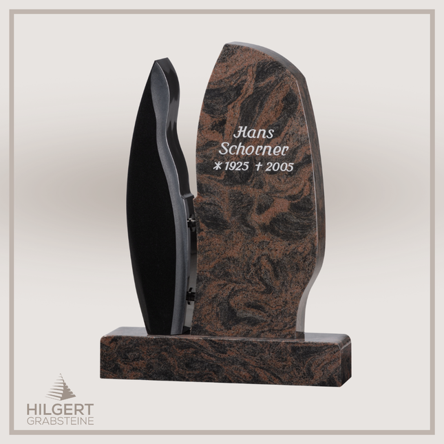 HO-GR-002571 | Hilgert Grabsteine | Stehender Grabstein aus Naturstein
