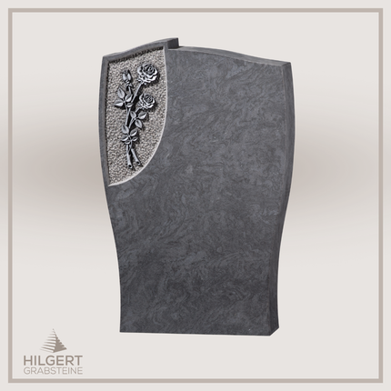 HO-GR-002589 | Hilgert Grabsteine | Stehender Grabstein aus Naturstein