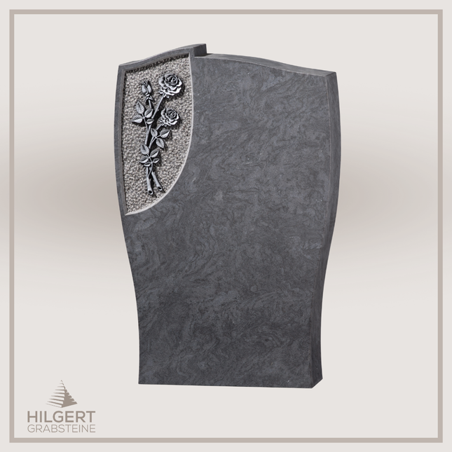 HO-GR-002589 | Hilgert Grabsteine | Stehender Grabstein aus Naturstein