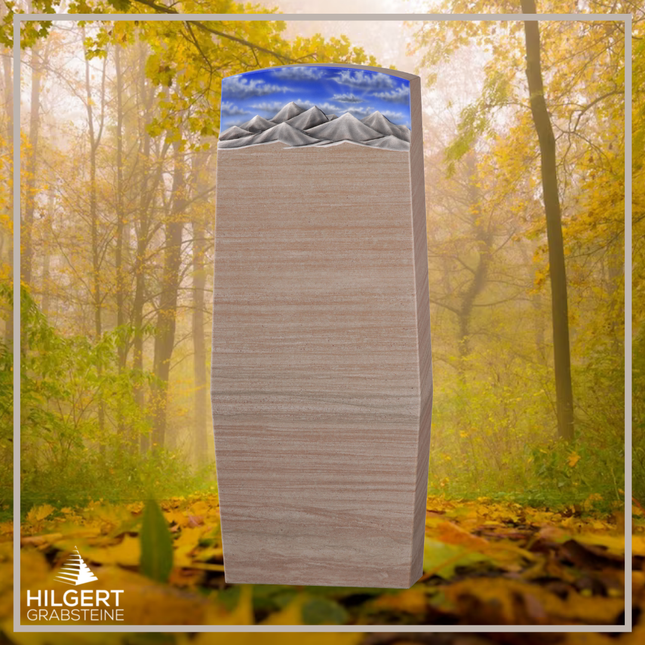 HO-GR-002597 | Hilgert Grabsteine | Stehender Grabstein aus Naturstein