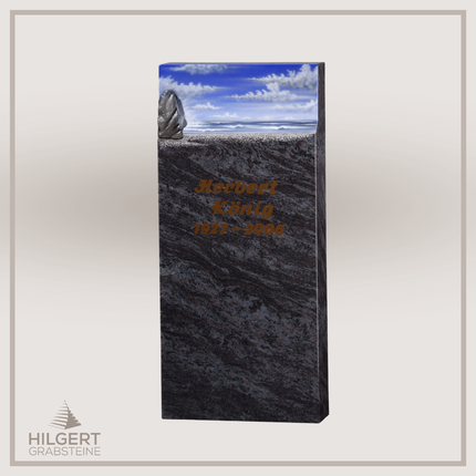 HO-GR-002607 | Hilgert Grabsteine | Stehender Grabstein aus Naturstein