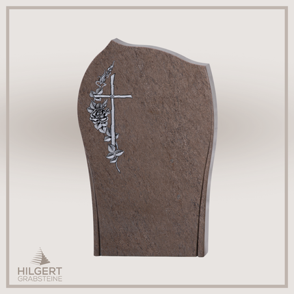 HO-GR-002678 | Hilgert Grabsteine | Stehender Grabstein aus Naturstein