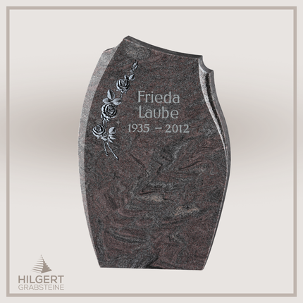 HO-GR-002700 | Hilgert Grabsteine | Stehender Grabstein aus Naturstein