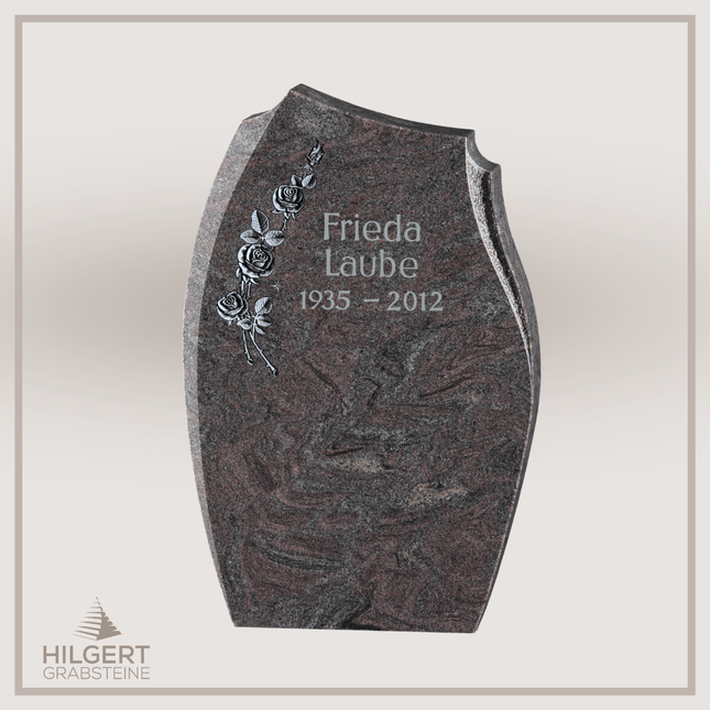 HO-GR-002700 | Hilgert Grabsteine | Stehender Grabstein aus Naturstein