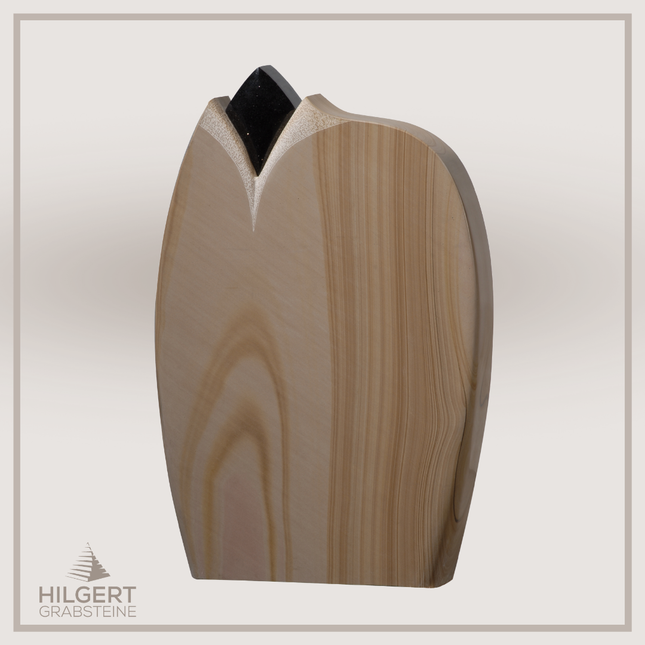 HO-GR-002709 | Hilgert Grabsteine | Stehender Grabstein aus Naturstein