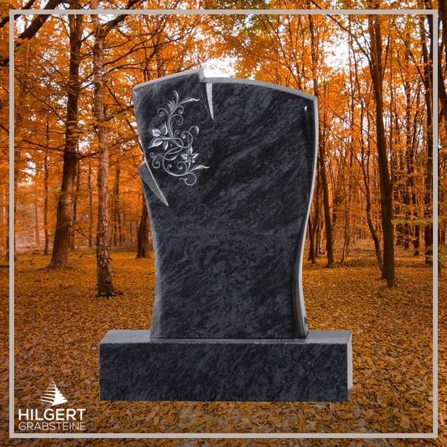 HO-GR-002717 | Hilgert Grabsteine | Stehender Grabstein aus Naturstein