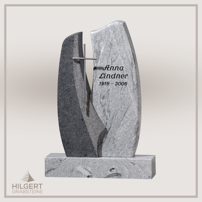HO-GR-002724 | Hilgert Grabsteine | Stehender Grabstein aus Naturstein