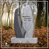 HO-GR-002724 | Hilgert Grabsteine | Stehender Grabstein aus Naturstein