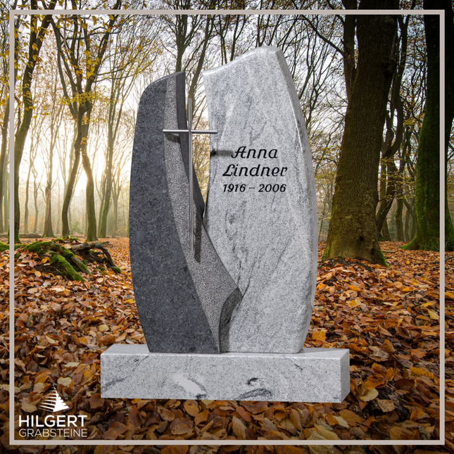 HO-GR-002724 | Hilgert Grabsteine | Stehender Grabstein aus Naturstein