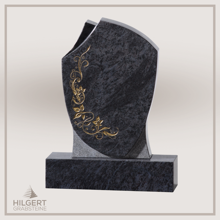 HO-GR-002725 | Hilgert Grabsteine | Stehender Grabstein aus Naturstein