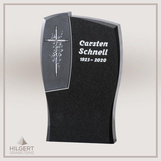 HO-GR-002759 | Hilgert Grabsteine | Stehender Grabstein aus Naturstein