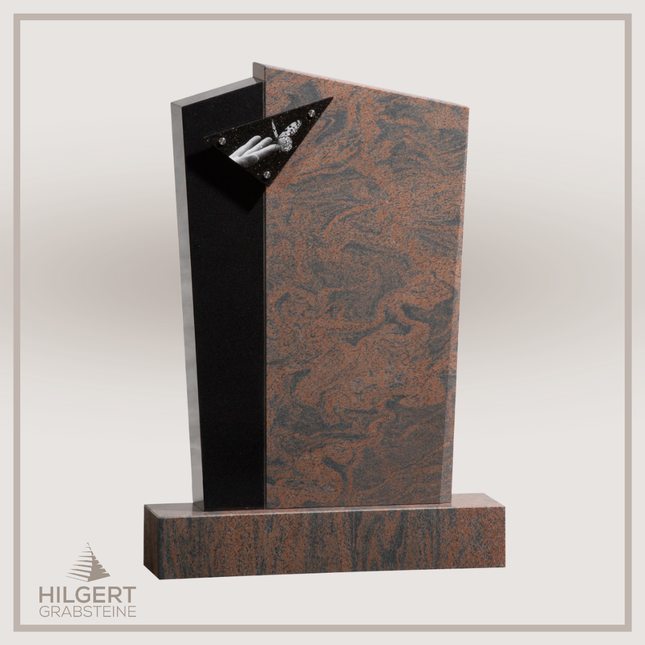 HO-GR-002798 | Hilgert Grabsteine | Stehender Grabstein aus Naturstein