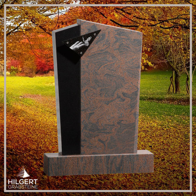 HO-GR-002798 | Hilgert Grabsteine | Stehender Grabstein aus Naturstein