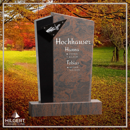 HO-GR-002798 | Hilgert Grabsteine | Stehender Grabstein aus Naturstein
