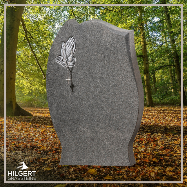 HO-GR-002809 | Hilgert Grabsteine | Stehender Grabstein aus Naturstein