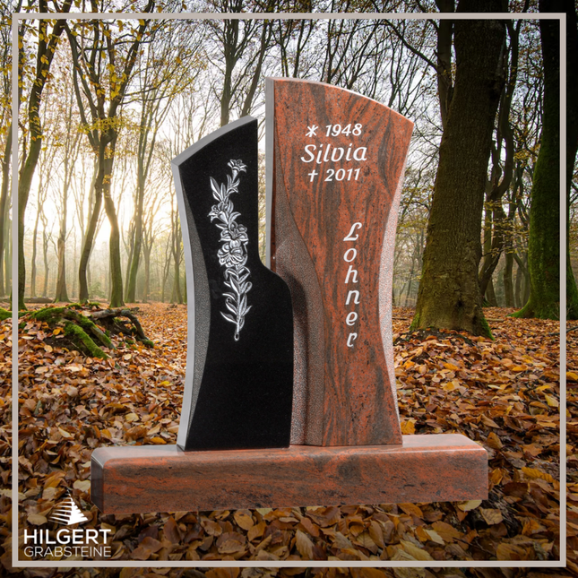 HO-GR-002823 | Hilgert Grabsteine | Stehender Grabstein aus Naturstein
