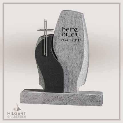 HO-GR-002824 | Hilgert Grabsteine | Stehender Grabstein aus Naturstein