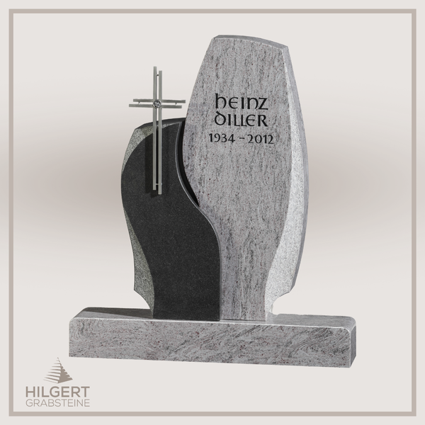 HO-GR-002824 | Hilgert Grabsteine | Stehender Grabstein aus Naturstein