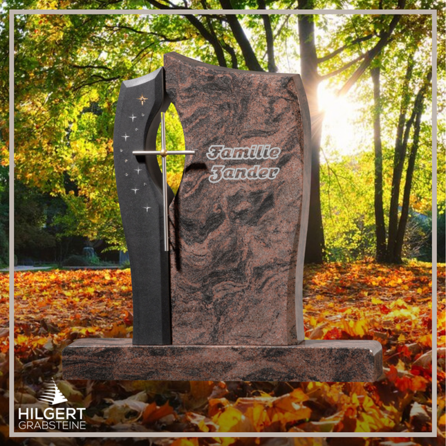 HO-GR-002867 | Hilgert Grabsteine | Stehender Grabstein aus Naturstein