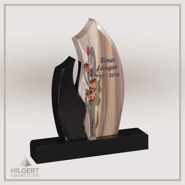 HO-GR-003095 | Hilgert Grabsteine | Stehender Grabstein aus Naturstein