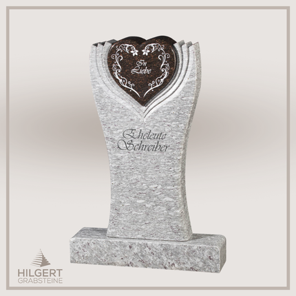 HO-GR-003113 | Hilgert Grabsteine | Stehender Grabstein aus Naturstein
