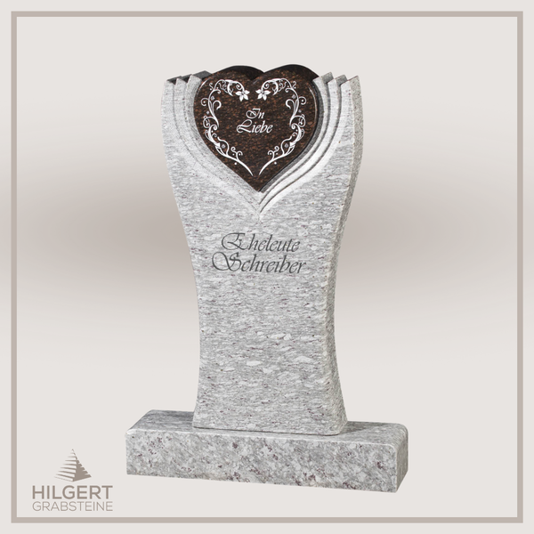 HO-GR-003113 | Hilgert Grabsteine | Stehender Grabstein aus Naturstein