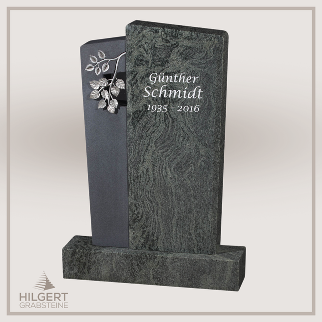 HO-GR-003114 | Hilgert Grabsteine | Stehender Grabstein aus Naturstein