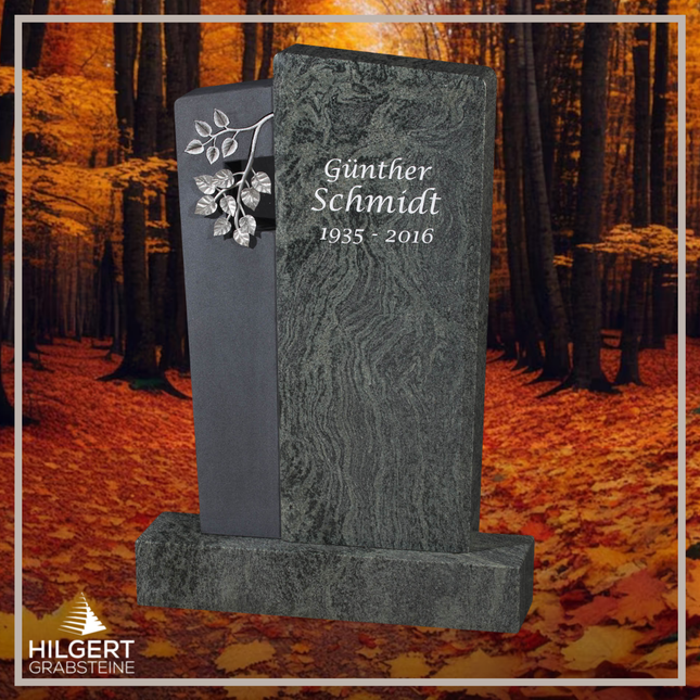 HO-GR-003114 | Hilgert Grabsteine | Stehender Grabstein aus Naturstein