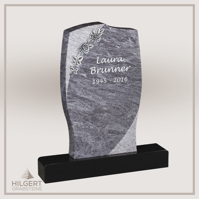 HO-GR-003116 | Hilgert Grabsteine | Stehender Grabstein aus Naturstein