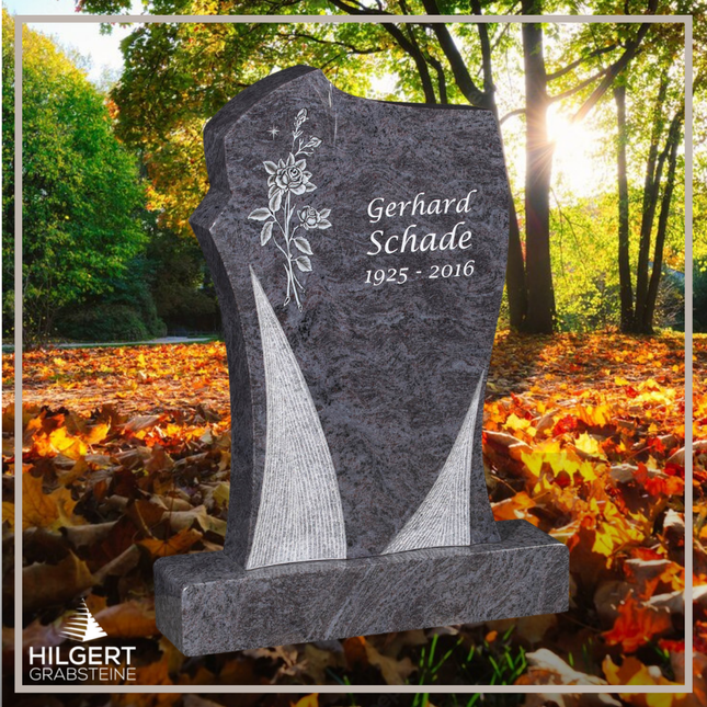 HO-GR-003119 | Hilgert Grabsteine | Stehender Grabstein aus Naturstein