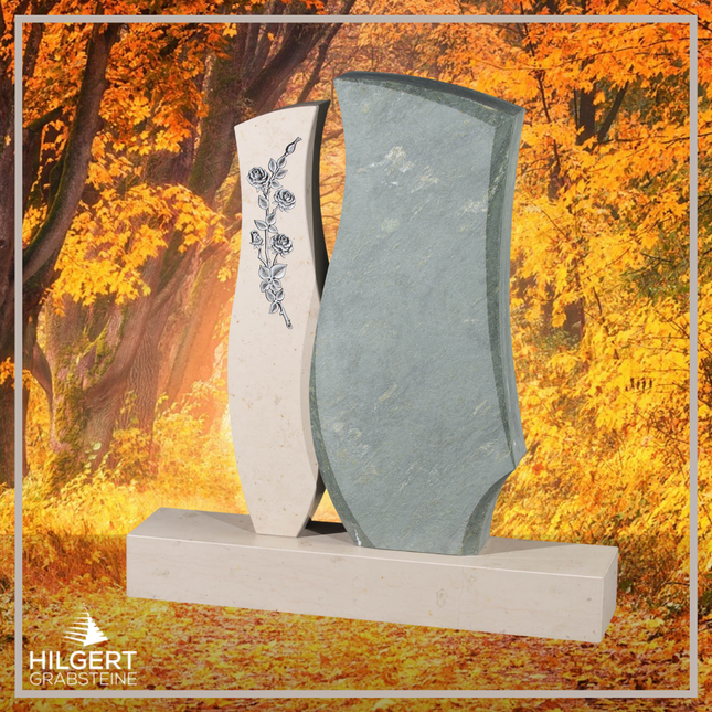 HO-GR-003129 | Hilgert Grabsteine | Stehender Grabstein aus Naturstein