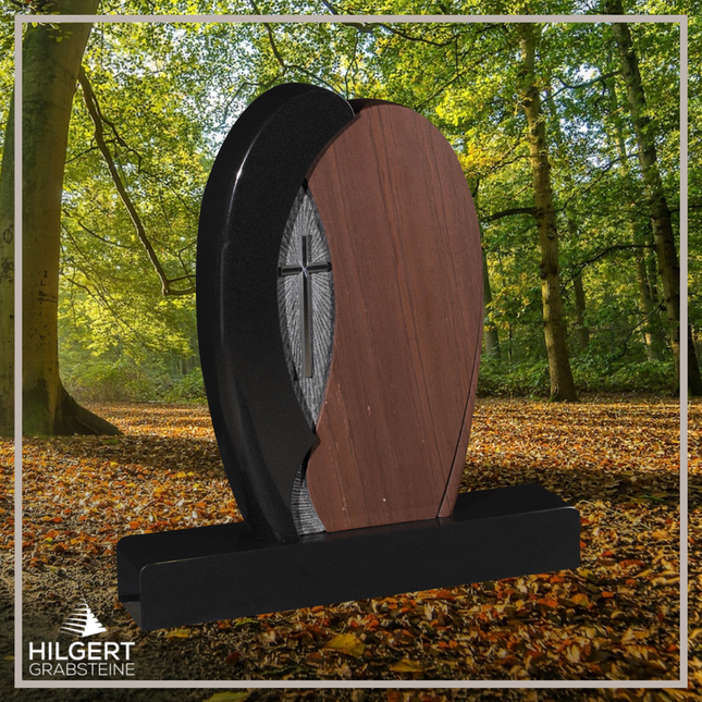 HO-GR-003142 | Hilgert Grabsteine | Stehender Grabstein aus Naturstein