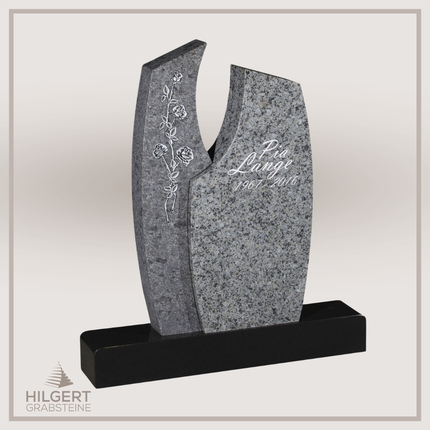 HO-GR-003145 | Hilgert Grabsteine | Stehender Grabstein aus Naturstein
