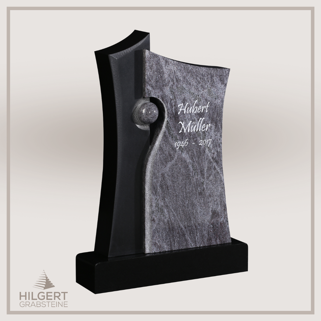 HO-GR-003177 | Hilgert Grabsteine | Stehender Grabstein aus Naturstein