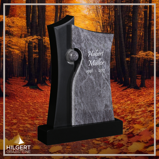 HO-GR-003177 | Hilgert Grabsteine | Stehender Grabstein aus Naturstein
