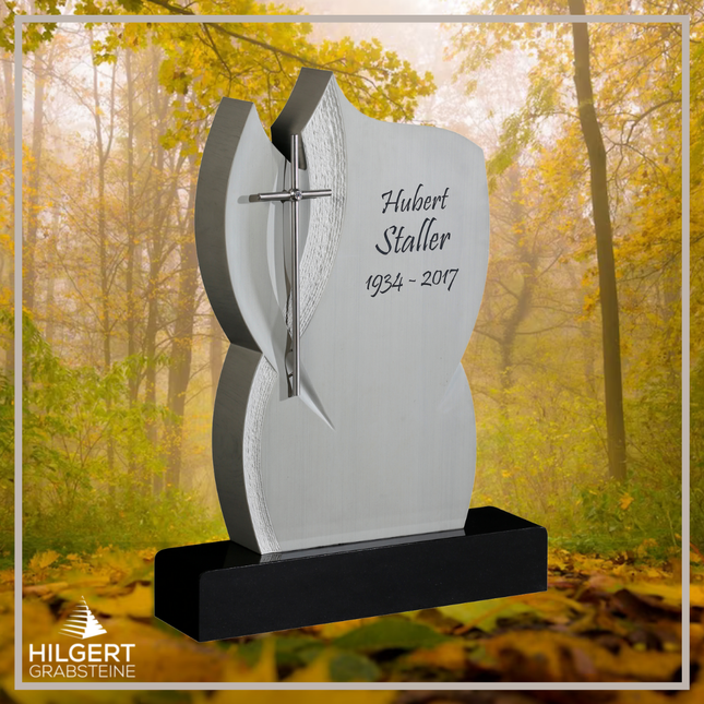 HO-GR-003185 | Hilgert Grabsteine | Stehender Grabstein aus Naturstein