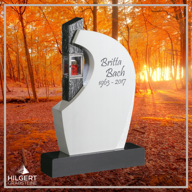 HO-GR-003189 | Hilgert Grabsteine | Stehender Grabstein aus Naturstein