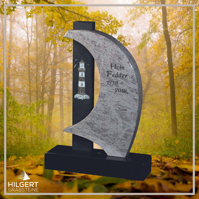 HO-GR-003247 | Hilgert Grabsteine | Stehender Grabstein aus Naturstein