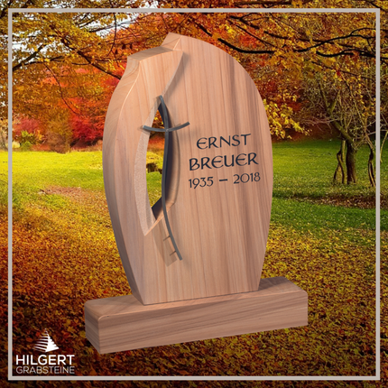 HO-GR-003253 | Hilgert Grabsteine | Stehender Grabstein aus Naturstein