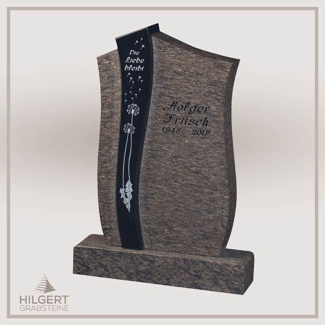 HO-GR-003258 | Hilgert Grabsteine | Stehender Grabstein aus Naturstein