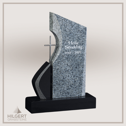 HO-GR-003357 | Hilgert Grabsteine | Stehender Grabstein aus Naturstein