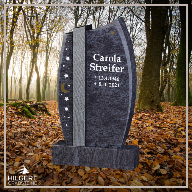 HO-GR-003358 | Hilgert Grabsteine | Stehender Grabstein aus Naturstein