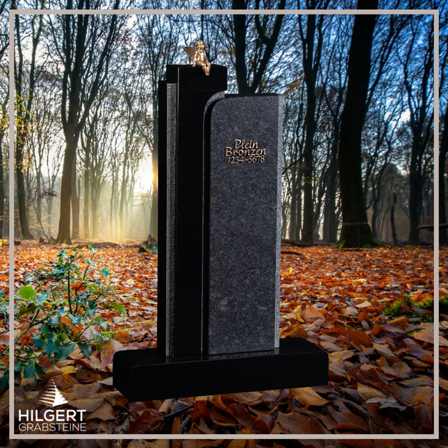 HO-GR-003359 | Hilgert Grabsteine | Stehender Grabstein aus Naturstein