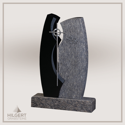 HO-GR-003360 | Hilgert Grabsteine | Stehender Grabstein aus Naturstein