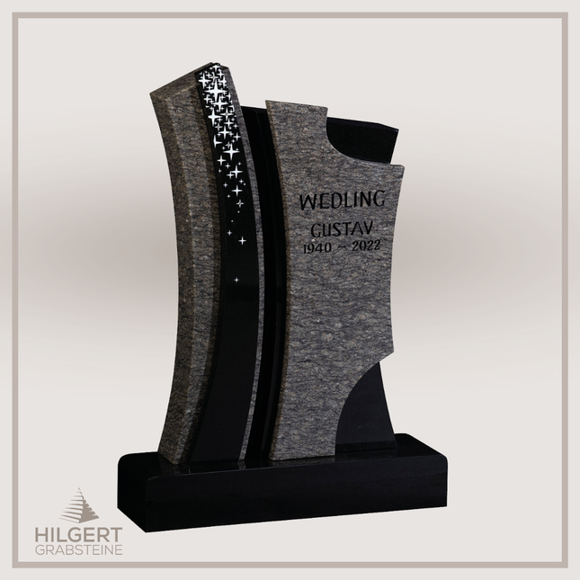 HO-GR-003367 | Hilgert Grabsteine | Stehender Grabstein aus Naturstein