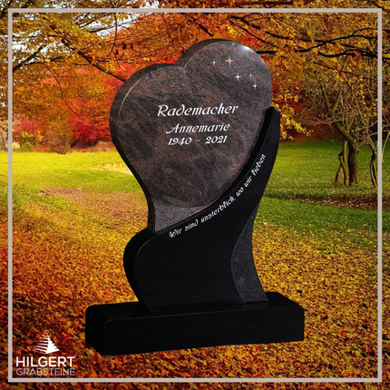 HO-GR-003369 | Hilgert Grabsteine | Stehender Grabstein aus Naturstein