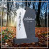 HO-GR-003379 | Hilgert Grabsteine | Stehender Grabstein aus Naturstein