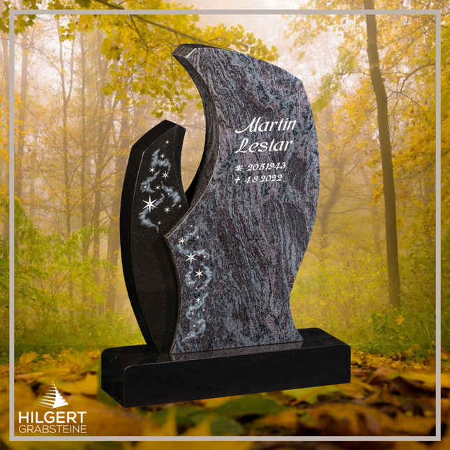 HO-GR-003383 | Hilgert Grabsteine | Stehender Grabstein aus Naturstein